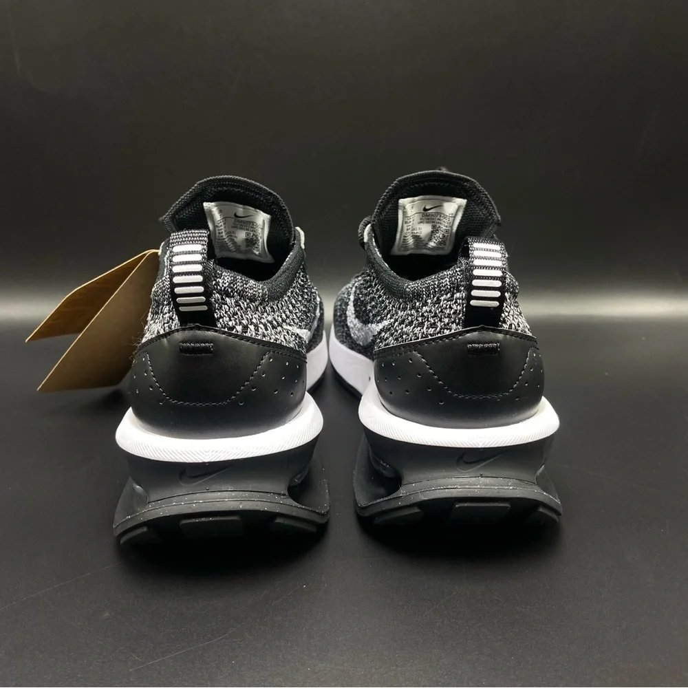Nike‎ Air Max Flyknit Racer Black White Sneakers DM9073-001 Woman Size 7,7.5,8